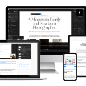 Davey and Krista – Get Paid to Customize Showit Templates