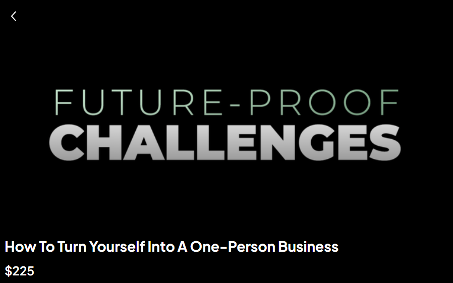 Dan Koe – How To Turn Yourself Into A One-Person Business