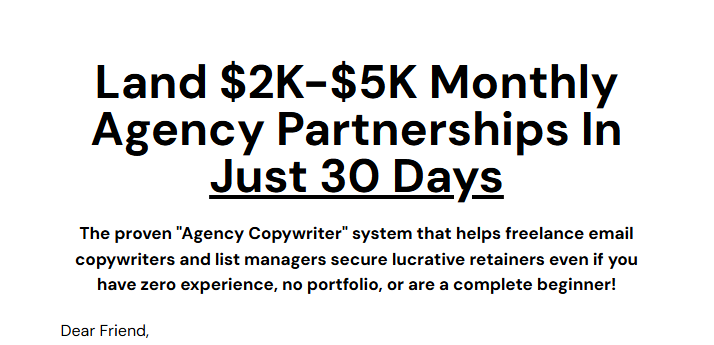 Francis The Nomad – The Agency Copywriter